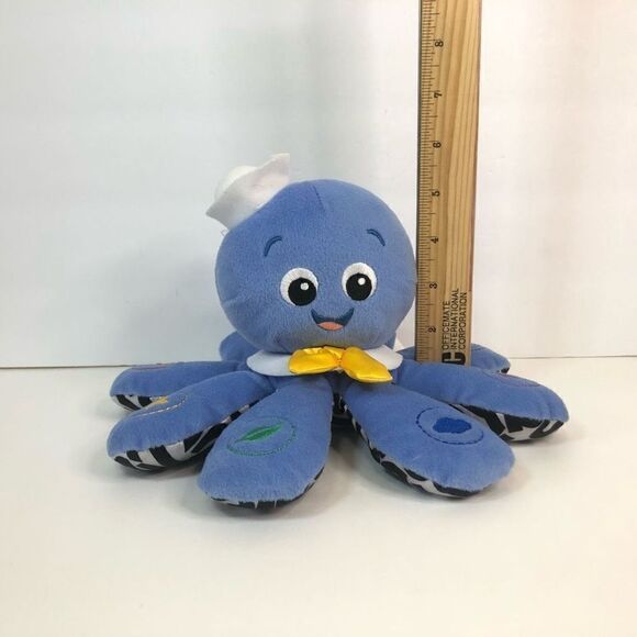 baby einstein plush blue octopus plush music only - Picture 7 of 8